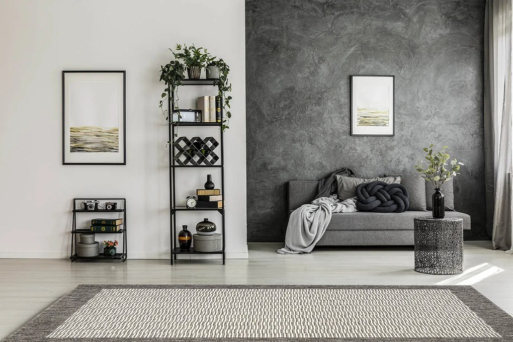 ΧΑΛΙ ETHNIK 9825D GREY-ECRU - 160X230 NewPlan - 5-14-ETHN-9825_GU61-160X230