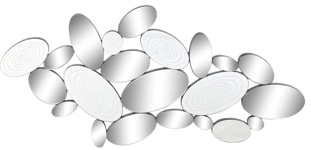 Τοίχο καθρέφτη DKD Home Decor Μαύρο Σύγχρονη 119 x 2 x 61 cm 60 x 2 x 120 cm
