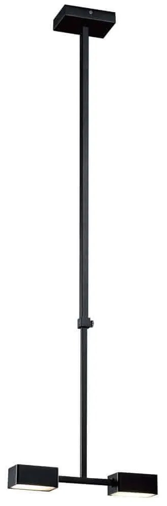 Φωτιστικό Οροφής Nosto 4276500 30,5x75,5/132,5cm Led 792lm 12,6W Black Viokef