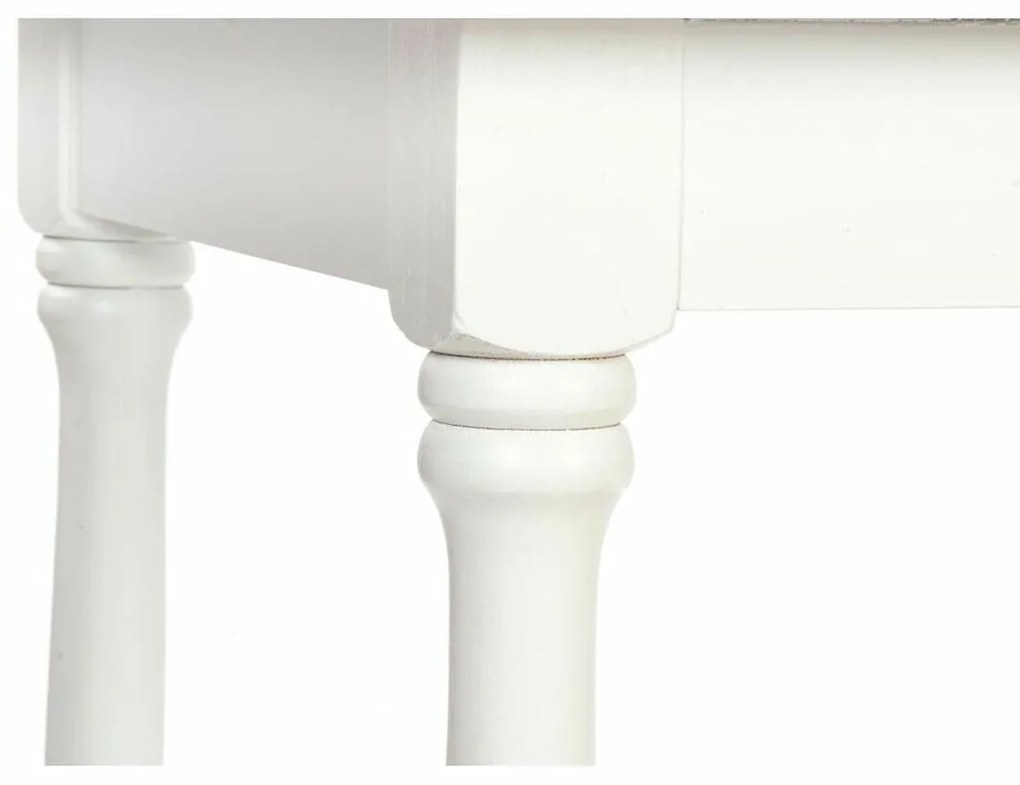 Τραπεζαρία DKD Home Decor Ξύλο Λευκό (180 x 90 x 80 cm)