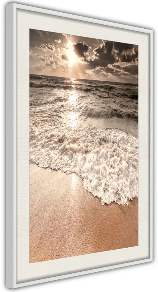 Αφίσα - Beach of Memories - 20x30 - Χρυσό - Χωρίς πασπαρτού