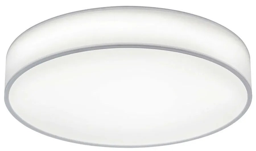 Φωτιστικό Οροφής - Πλαφονιέρα Lugano 621914001 SMD-LED D60x10cm White Trio Lighting Metal, Fabric