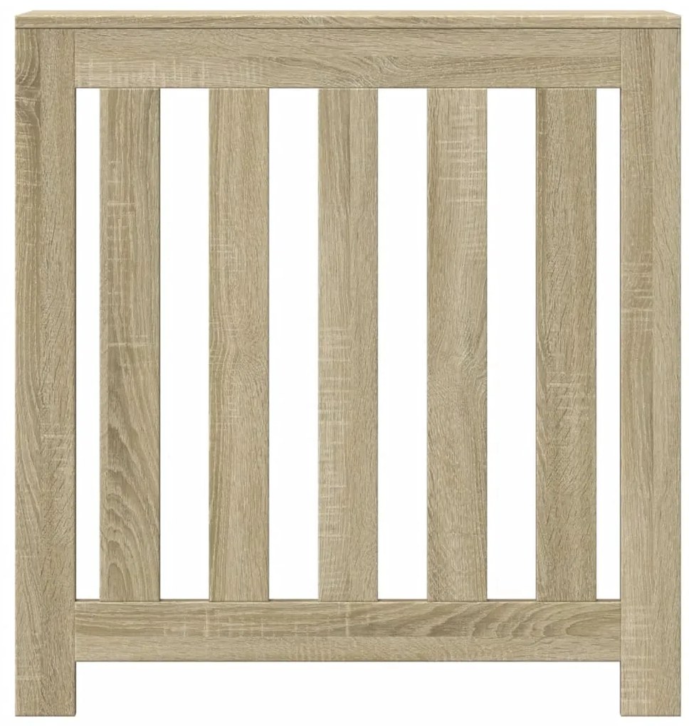vidaXL Κάλυμμα Καλοριφέρ Sonoma Δρυς 78x20x82 εκ. Επεξεργασμένο Ξύλο
