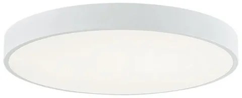Πλαφονιέρα Φωτιστικό Οροφής LED Ατσάλι Madison H6 Φ60 Viokef 4276200 Λευκό
