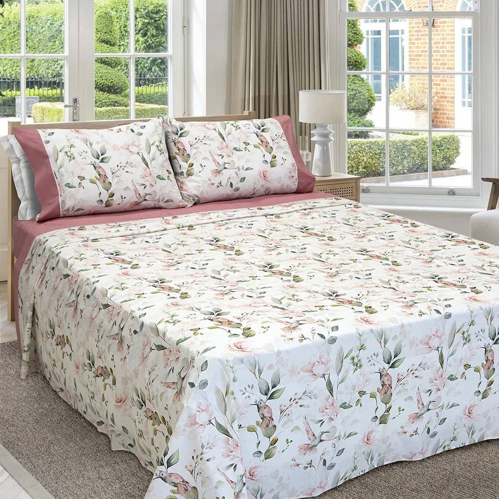 LINO ΣΕΤ ΣΕΝΤΟΝΙΑ BEDBLISS ENG.ROSE 240X260