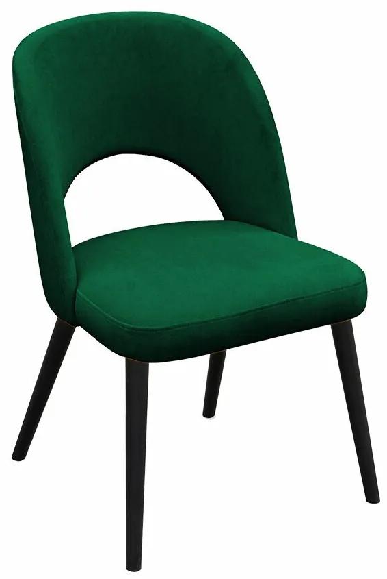 Καρέκλα Sparks 197, Μαύρο, 81x50x44cm, 6 kg, Ταπισερί, Ξύλινα, Ξύλο, Polyξύλο, Ξύλο: Οξιά | Epipla1.gr