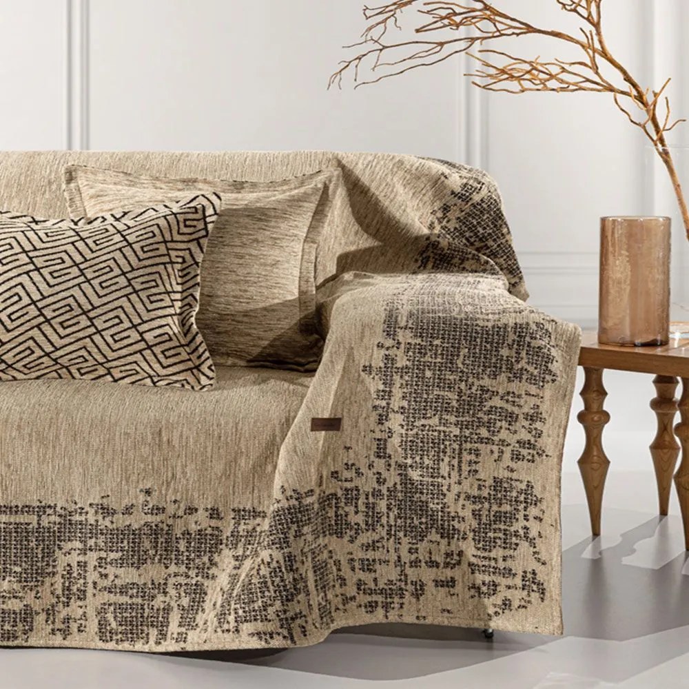 Ριχτάρι Perth Golden Guy Laroche Πολυθρόνα 180x150cm Βαμβάκι-Ακρυλικό