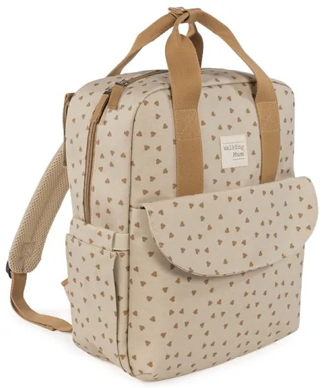 Τσάντα Αλλαξιέρα Backpack Pasito a Pasito Walking Mum Poppy Cinnamon Hearts