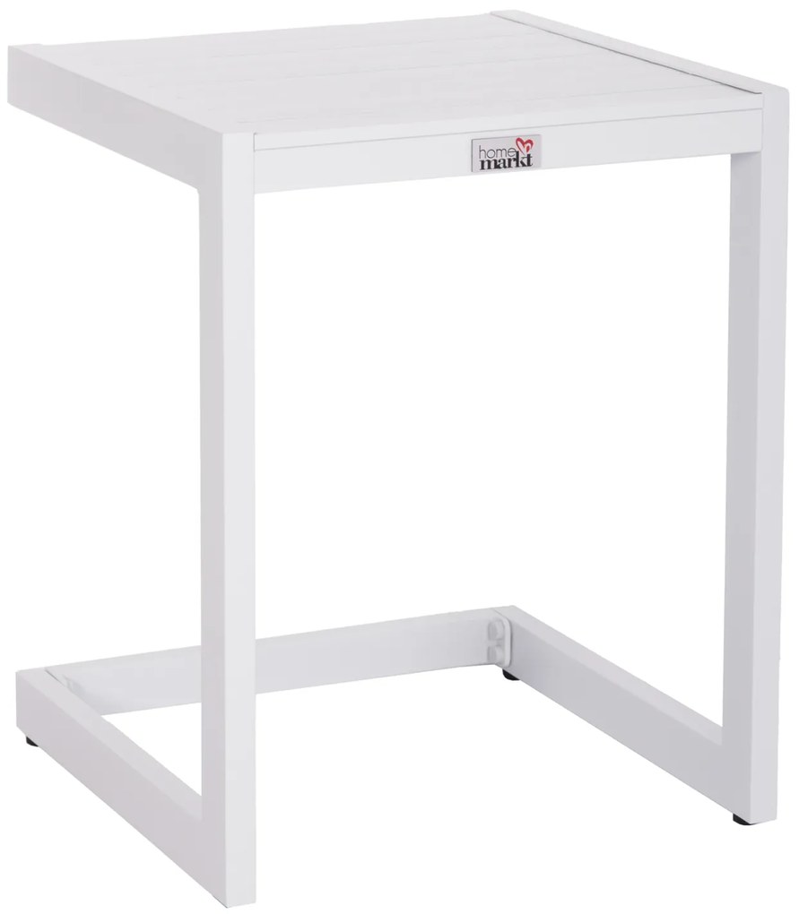 ΤΡΑΠΕΖΑΚΙ ΞΑΠΛΩΣΤΡΑΣ BELLING HM6274.01 ΑΛΟΥΜΙΝΙΟ ΣΕ ΛΕΥΚΟ 42x43x53Υεκ.