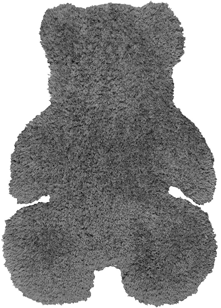 Παιδικό Χαλί DARK GREY SHADE TEDDY BEAR 120 x 140 εκ.