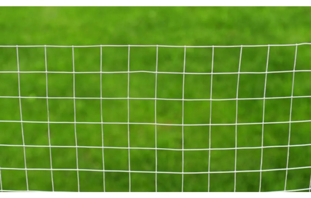 vidaXL Συρματόπλεγμα Τετράγωνο Ασημί 1 x 25 μ. από Γαλβανισμένο Χάλυβα