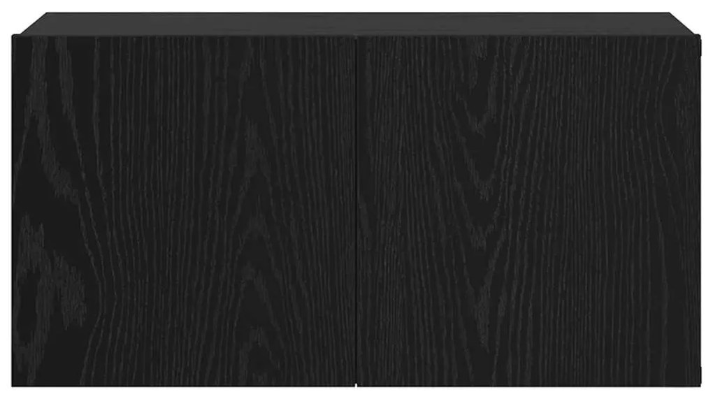 vidaXL Ντουλάπι TV Μαύρο 60 x 30 x 30 cm Επεξεργασμένο ξύλο