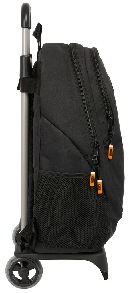 Σχολική Τσάντα με Ρόδες Munich Lagoon Μαύρο 32 x 44 x 16 cm