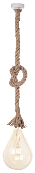Φωτιστικό Κρεμαστο Aca 50WR Μπεζ/Κρεμ (Beige/Creme)