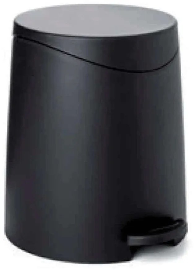 Κάδος Απορριμμάτων Milan 3Lt 06726.004 18x26cm Black Plastic
