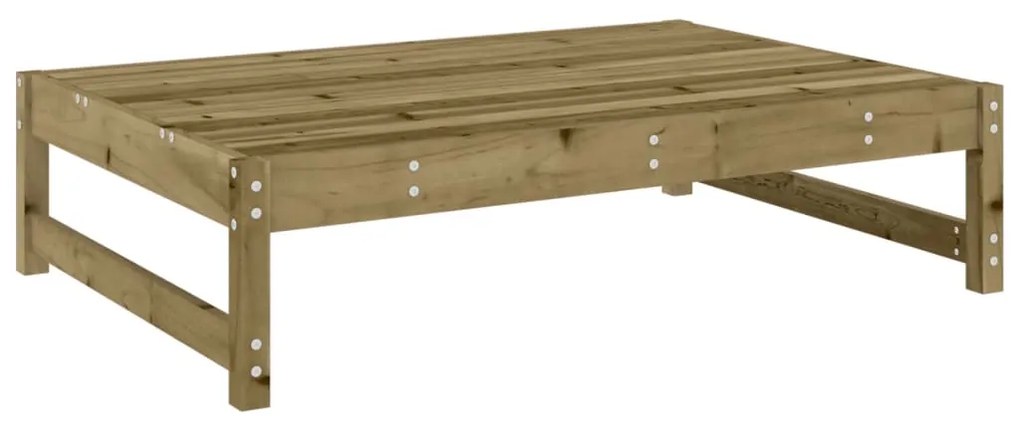 vidaXL Υποπόδιο Κήπου 120 x 80 εκ. από Εμποτισμένο Ξύλο Πεύκου