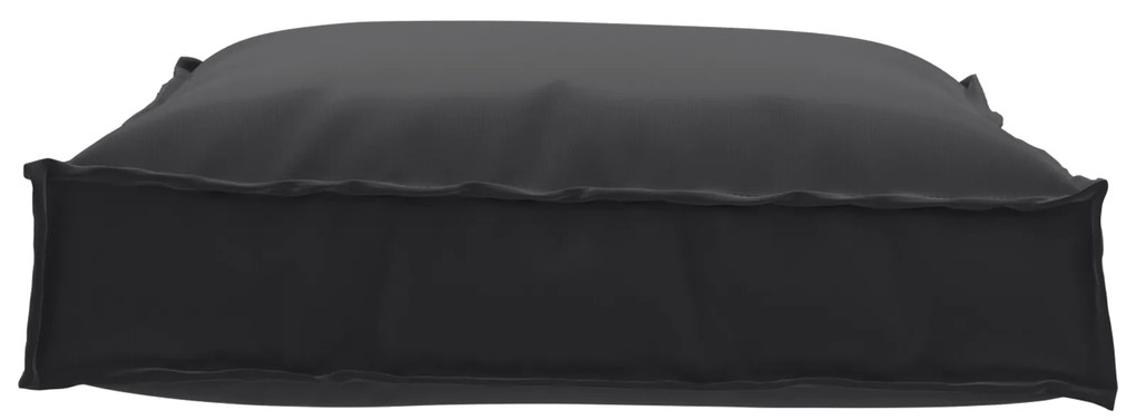 vidaXL Μαξιλάρι παλέτας για κάθισμα Μαύρο 70 x 70 x 12 cm