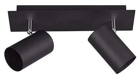 Φωτιστικό Οροφής-Σποτ Marley 30x15x9cm Black Mat 802400232 Trio Lighting Metal