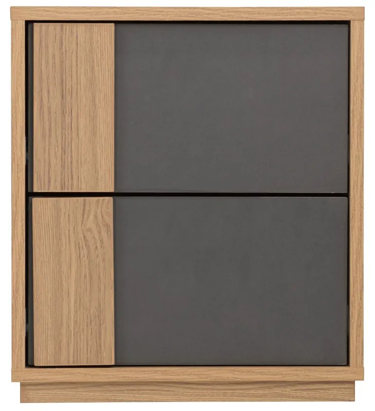 JENGA ΚΟΜΟΔΙΝΟ SONOMA ΓΚΡΙ 40x35xH45cm - 09-1986