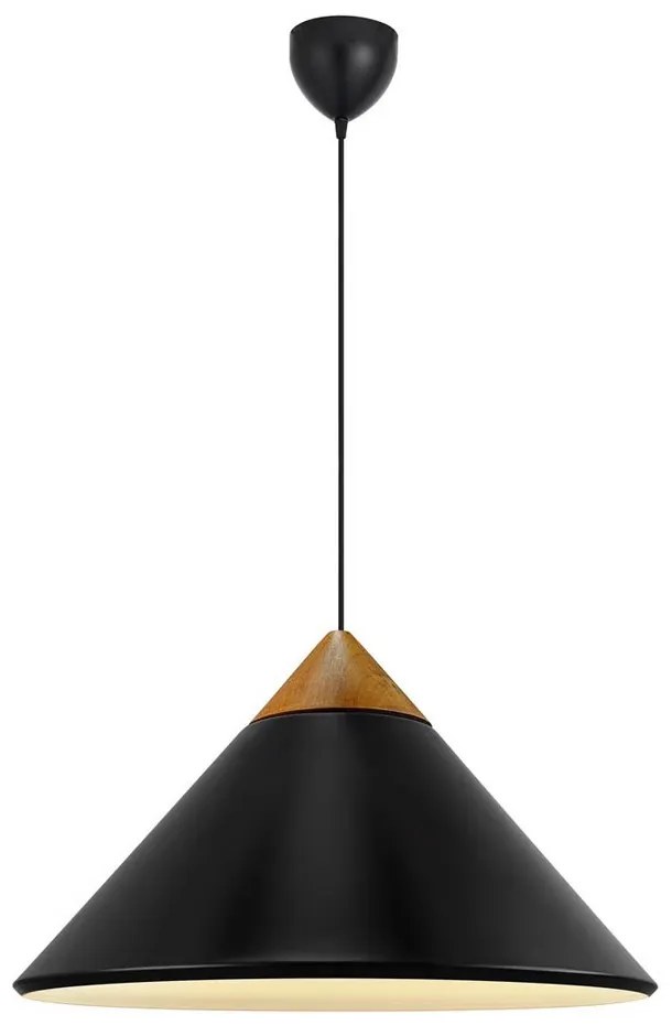 Φωτιστικό Οροφής Κρεμαστό Kinto 2520083003 E27 42x24,6cm Black Dftp