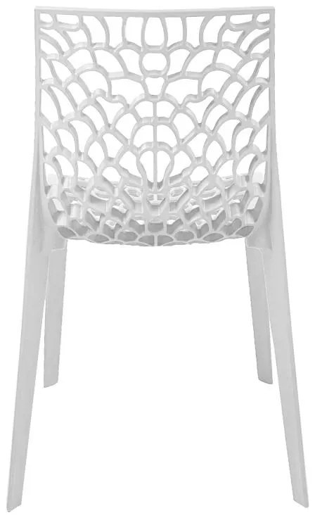 Καρέκλα Hush στοιβαζόμενη pp λευκό 50x57x81 εκ. 50x57x80 εκ.