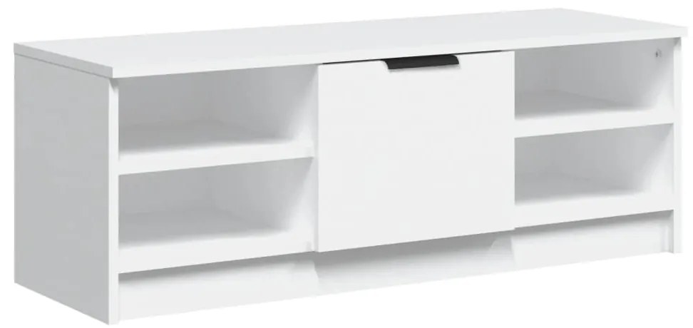 vidaXL Έπιπλο Τηλεόρασης Λευκό 102x35,5x36,5 εκ. Επεξεργασμένο Ξύλο
