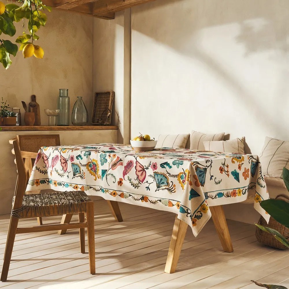 Τραπεζομάντηλο Astrid 291 Multi Gofis Home 150 X 220 Cotton-Polyester