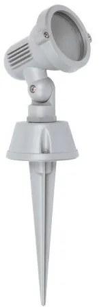 Σποτ Φωτιστικό Δαπέδου Κήπου Ασημί 7685 Spotlight-7685-Ασημί 7685