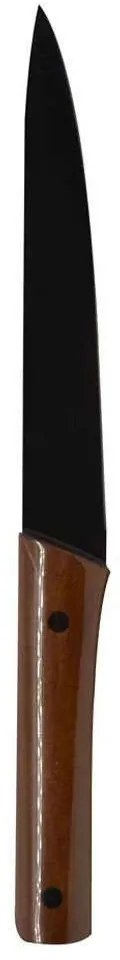 Μαχαίρι Κουζίνας Με Ξύλινη Λαβή  809646 31cm Black Ankor Stainless Steel