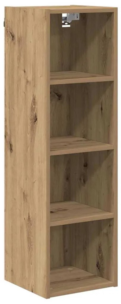 vidaXL Κρεμαστό ντουλάπι Riga Artisan Oak 30 x 29,5 x 100 εκ.