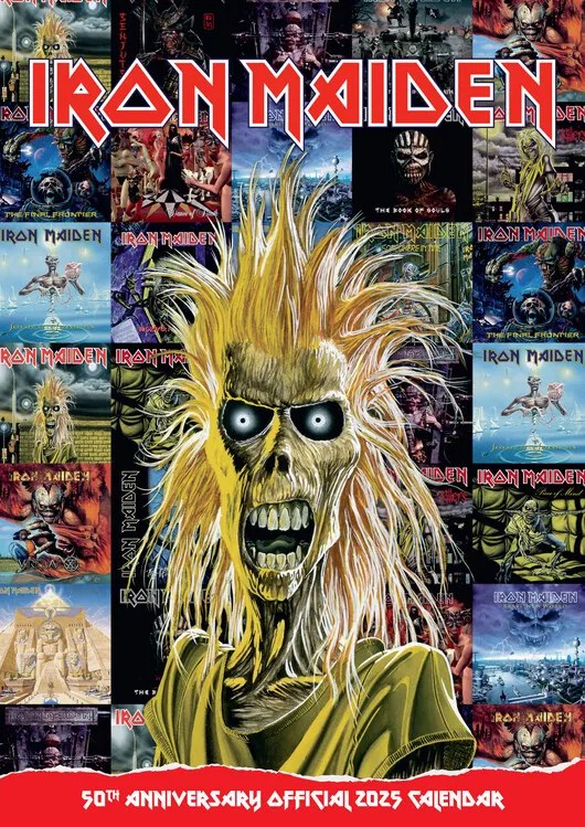 Ημερολόγιο 2025 Iron Maiden