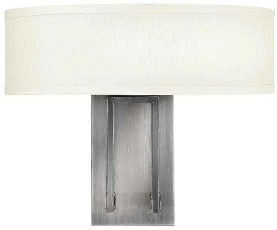 Απλίκα Φωτιστικό Τοίχου 2xE14  Νίκελ Αντικέ  Hampton HK-HAMPTON2 Elstead Lighting-HK-HAMPTON2-Νίκελ Ματ HK-HAMPTON2