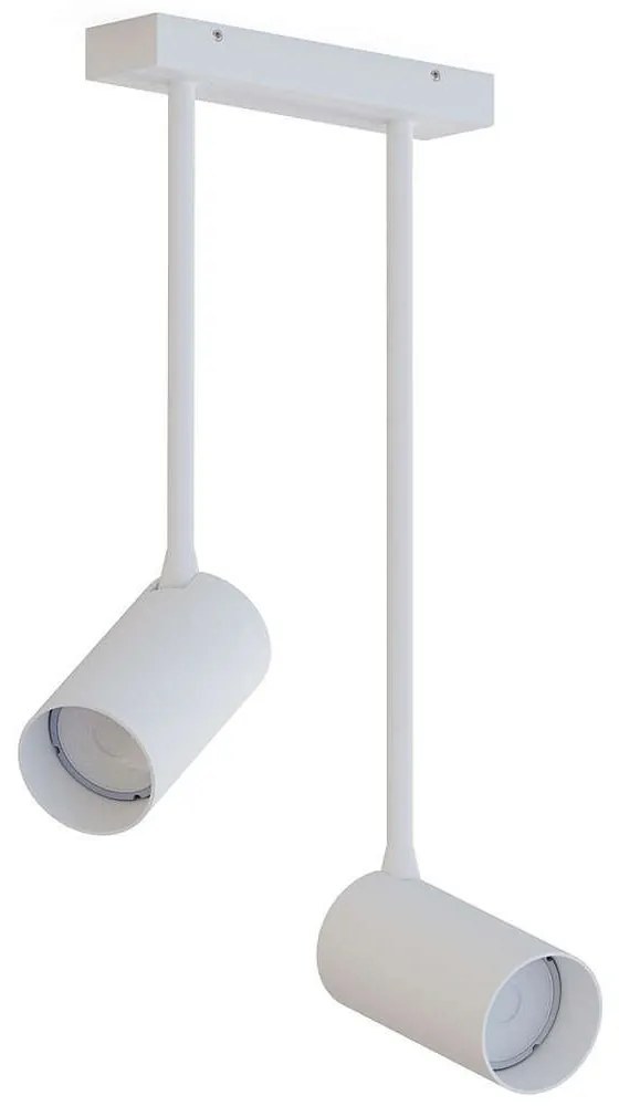 Φωτιστικό Οροφής - Σποτ Mono Long 7726 2xGU10 10W White Nowodvorski Metal, Plastic