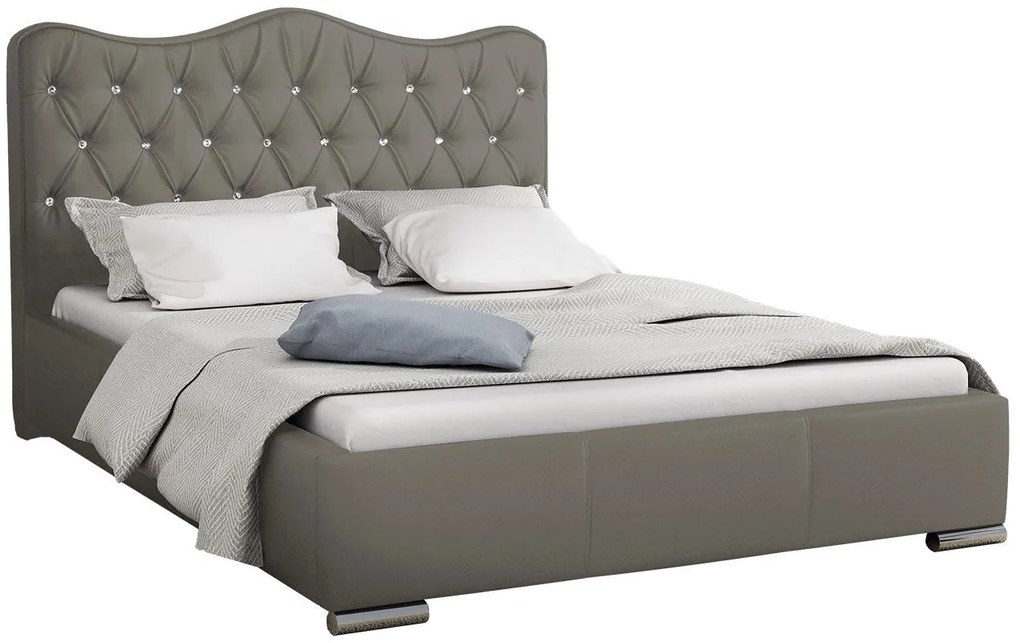 Επενδυμένο κρεβάτι Santorini-Staxti-140 x 200