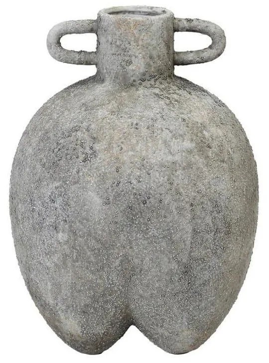 Βάζο TAS227 18,7x18,7x25,5cm Grey Espiel Κεραμικό