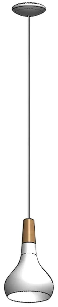 Φωτιστικό Οροφής Sabinar 96981 White Eglo Metal,Wood