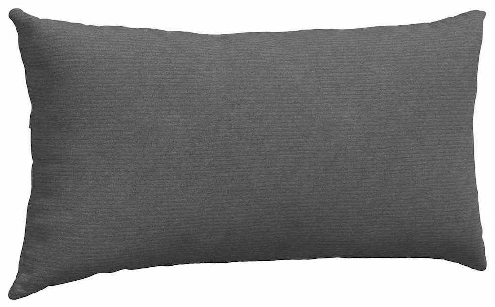 vidaXL Μαξιλάρι Καναπέ 2 pcs Σκούρο Γκρι 80 x 40 cm