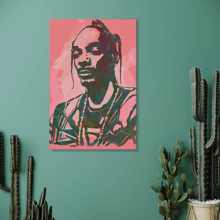 Πίνακας σε Καμβά Snoop Dogg KNV1708 30cm x 40cm