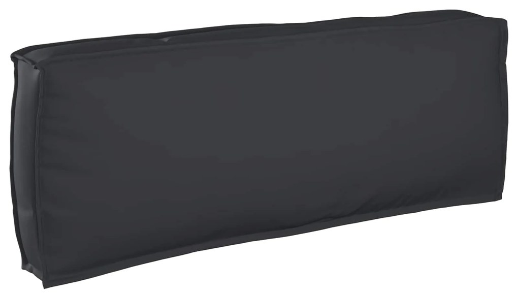 Μαξιλάρι Μαύρο 120 x 40 x 12 cm Ύφασμα Όξφορντ