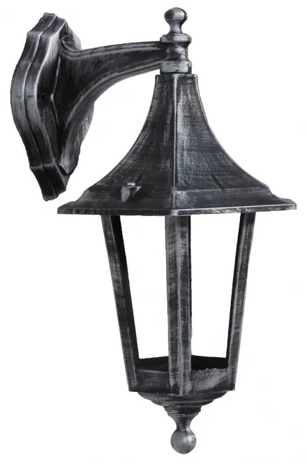 Απλίκα - Φανάρι Εξωτερικού Χώρου Heronia Eressos 07-1285 Silver