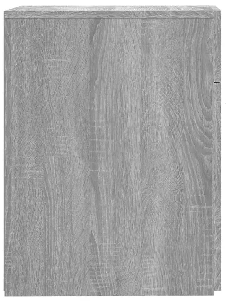 vidaXL Συρταριέρα Γενικής Χρήσης Γκρι Sonoma 20x45,5x60 εκ. Επεξ. Ξύλο