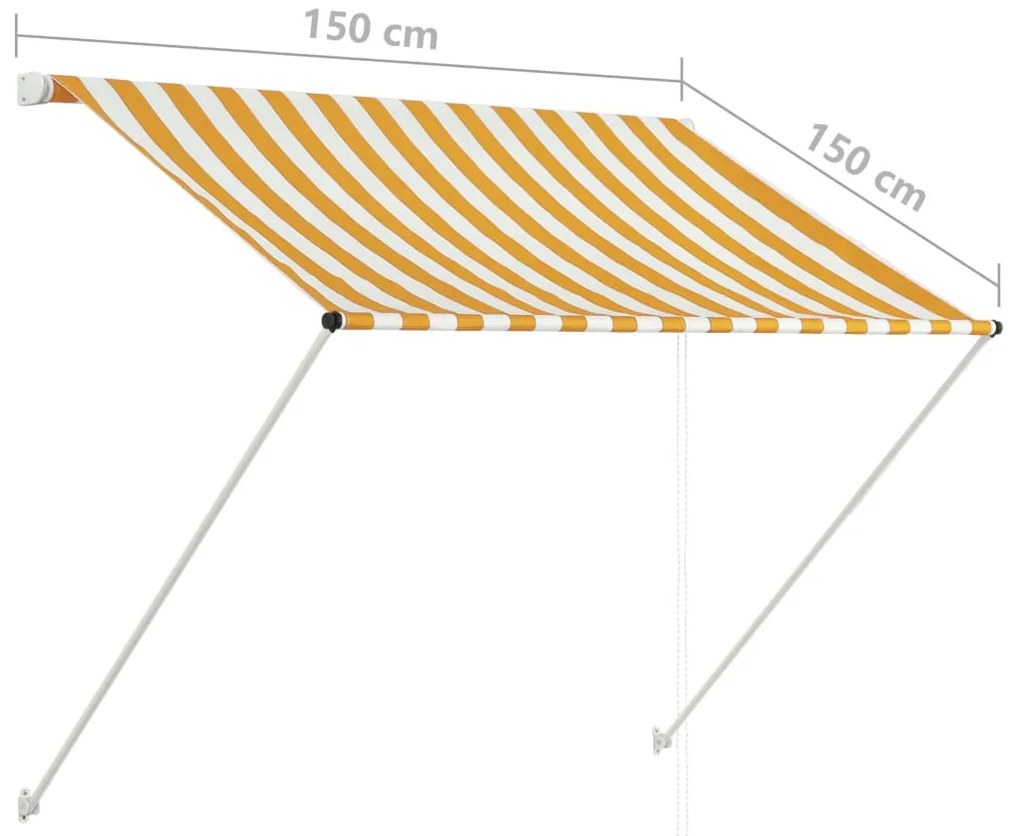 ΤΕΝΤΑ ΣΥΡΟΜΕΝΗ ΚΙΤΡΙΝΟ / ΛΕΥΚΟ 100 X 150 ΕΚ. 145890