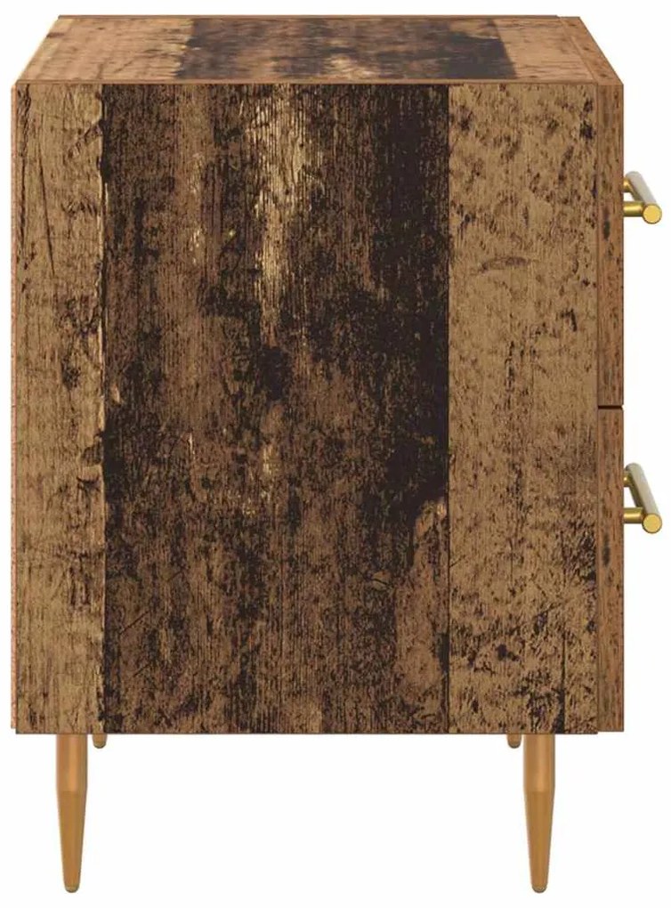 vidaXL Κομοδίνο Παλιό Ξύλο 40 x 35 x 47,5 εκ Επεξεργασμένο ξύλο