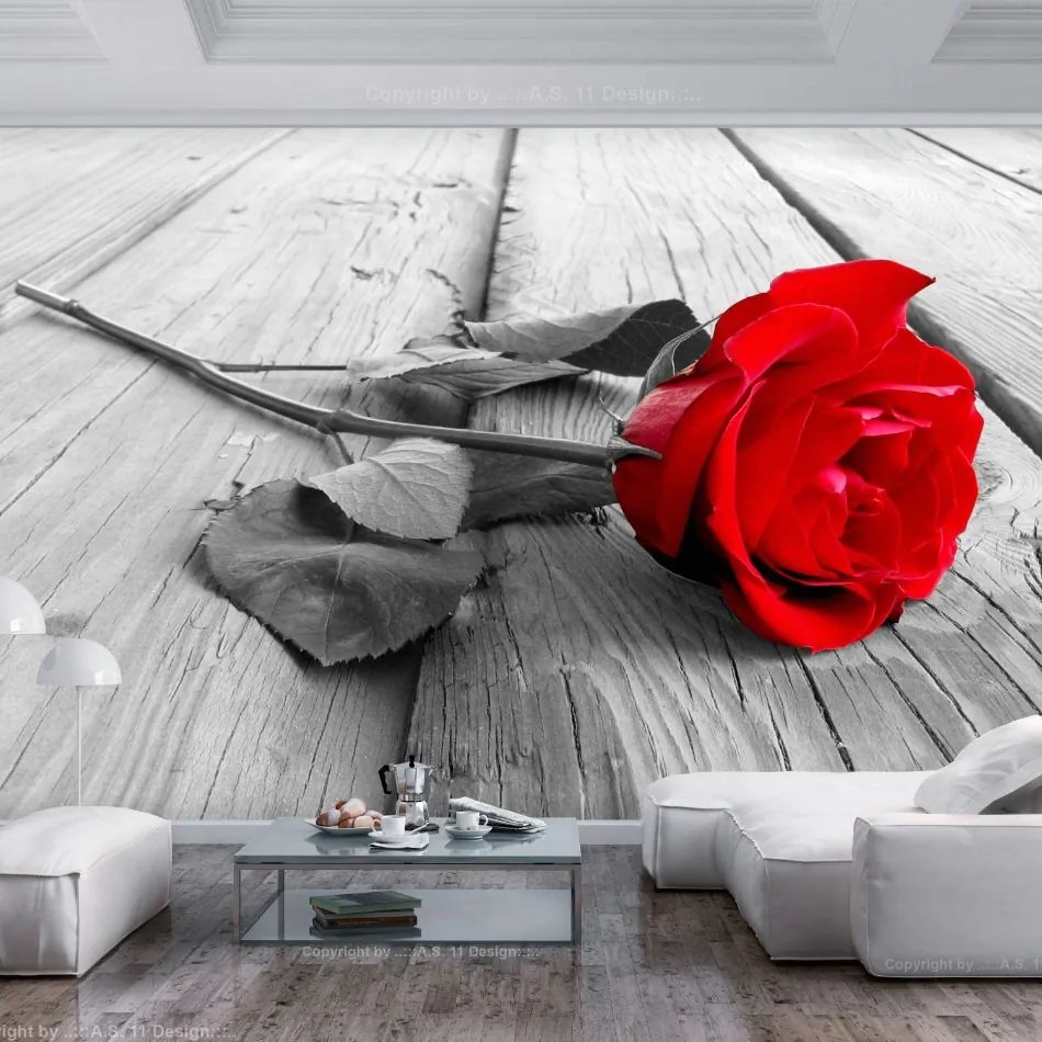 Αυτοκόλλητη φωτοταπετσαρία - Abandoned Rose - 245x175