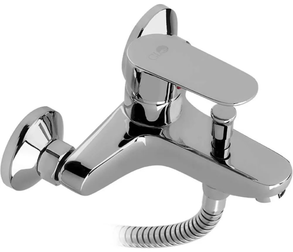 Μπαταρία Μπάνιου Lux 11-5021 Πλήρης Chrome Gloria Metal