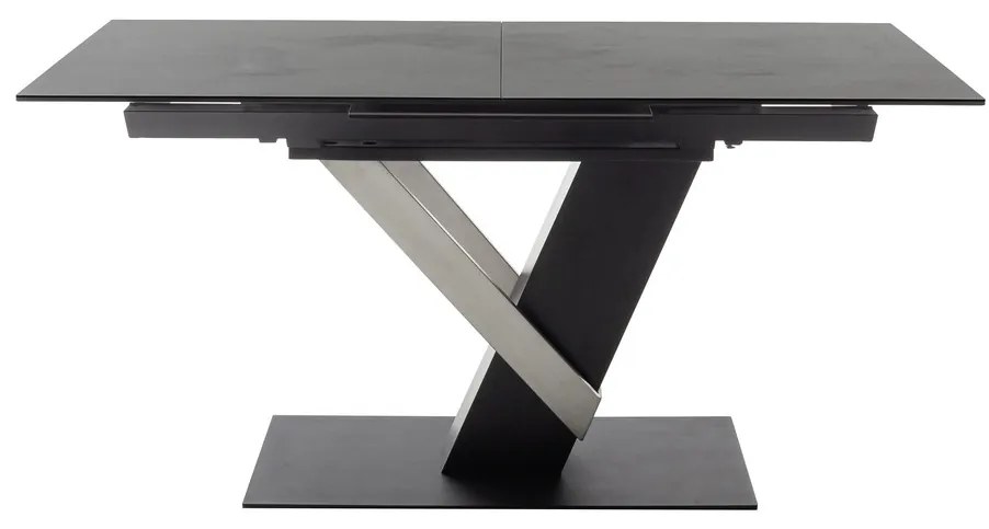 Bali Καρεκλα Relax Μαύρη + Υποπόδιο 83x86x102 cm