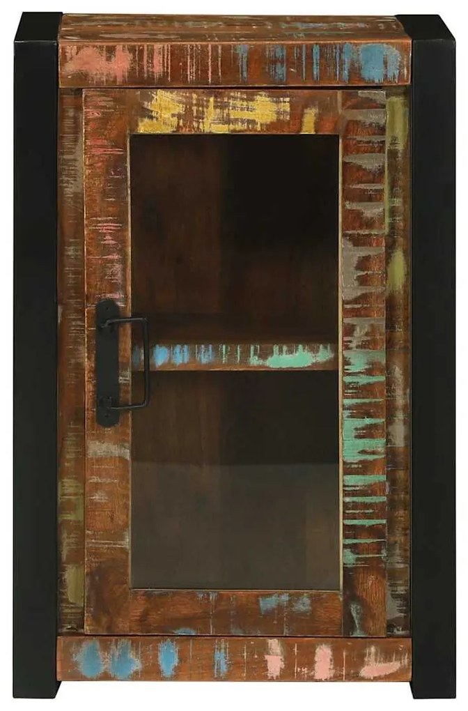 vidaXL Ντουλάπι Μπάνιου Καφέ 40 x 30 x 60 cm Στερεό Ανακτηθέν Ξύλο