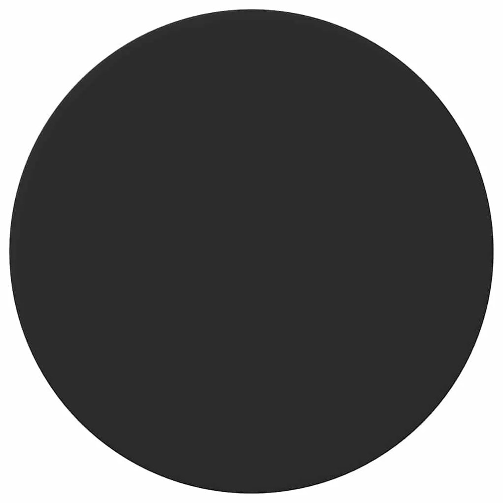 vidaXL Καπάκι τραπεζιού Μαύρο 70 x 70 x 1.5 cm Επεξεργασμένο ξύλο
