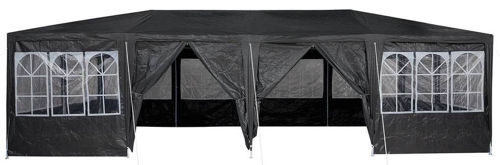 vidaXL Σκηνή Πάρτυ Ανθρακί, Λευκό 800 x 400 x 266 εκ