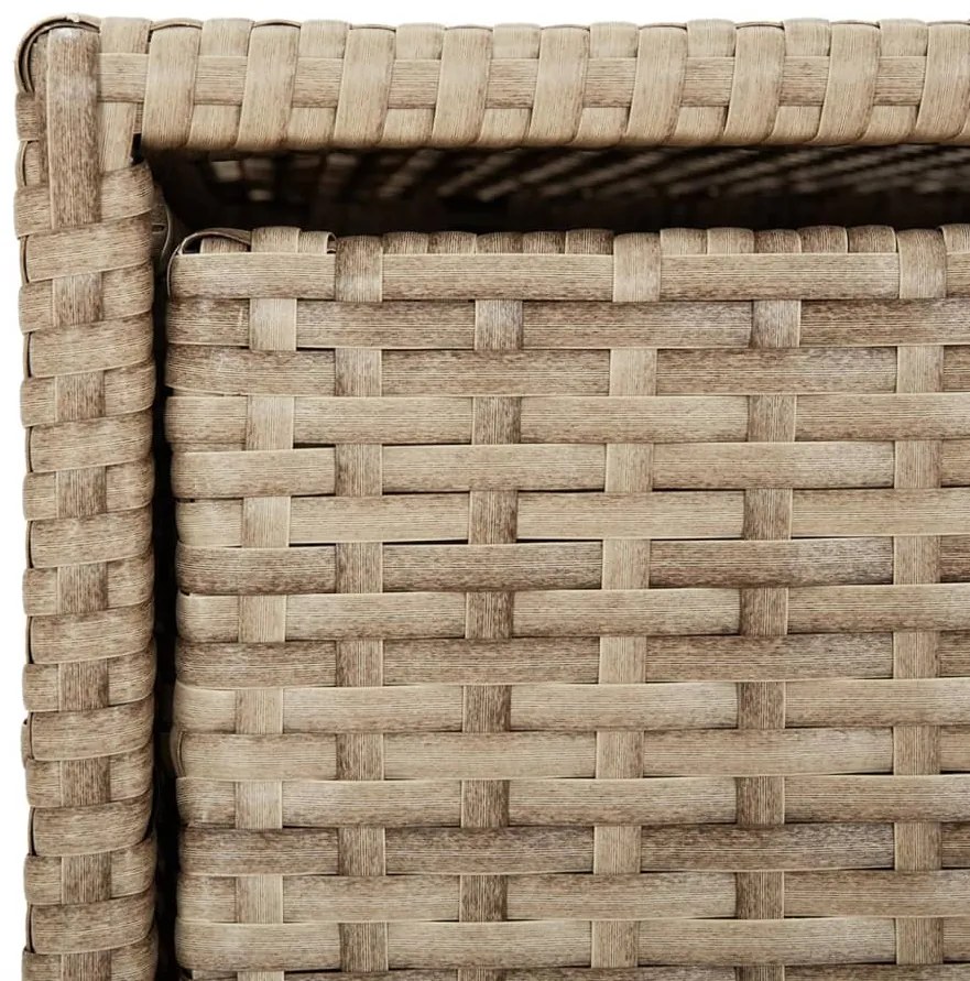 ΝΤΟΥΛΑΠΙ ΑΠΟΘΗΚΕΥΣΗΣ ΚΗΠΟΥ BEIGE 55X59X80 ΕΚ. ΣΥΝΘΕΤΙΚΟ ΡΑΤΑΝ 365554